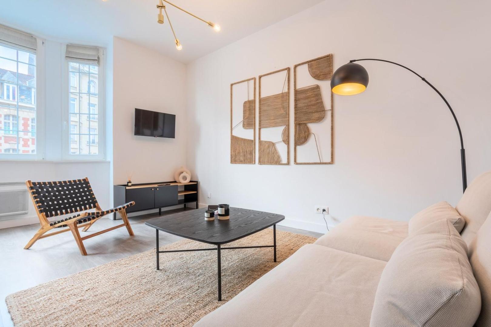 Superbe Appart. 2 Chambres En Plein Centre ! Lila Exterior foto